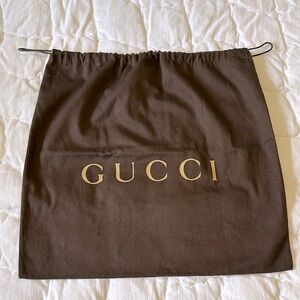 Gucci Brown Skirt with Gold Accents